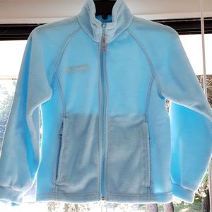 Columbia Sportswear Youth 10/12 baby blue fleece